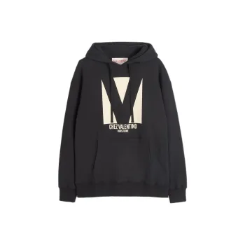 Valentino Chez Valentino Drawstring Hoodie