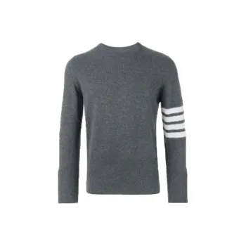 THOM BROWNE 4 Bar Crewneck Jumper