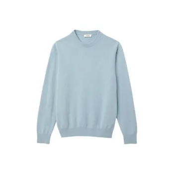 Sandro Sweaters Men Sky Blue