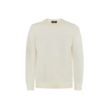 FENDI Allover Ff Jacquard Crewneck Jumper