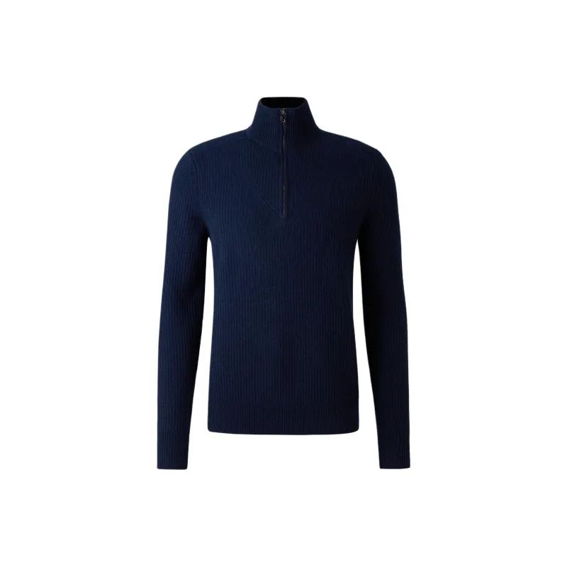 BOGNER FW24 Sweater Men's Marine Blue-0