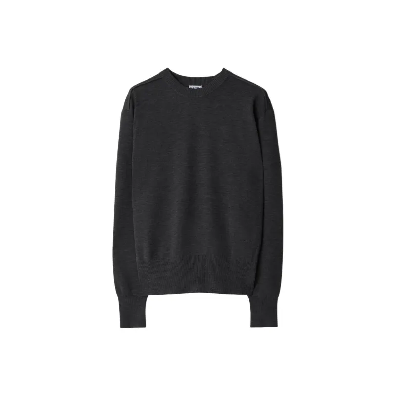 Burberry Mélange effect Wool Jumper-0