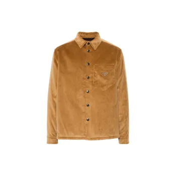 PRADA Shirts Men Tan