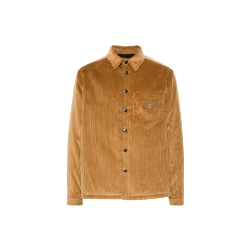 PRADA Shirts Men Tan-0