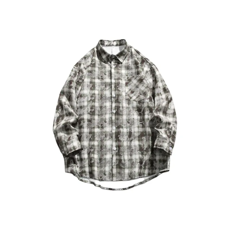 JEEP SPIRIT Shirt Men's Gray Green-0