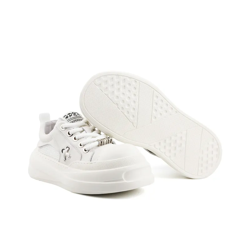 Daying Breathable Height Increase Low Top Skateboard Shoes Men's-5