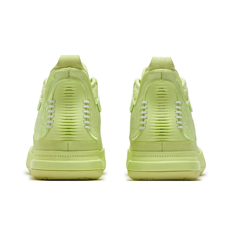 361° Cushioning, Slip Resistant, And Abrasion Resistant High Top Basketball Shoes Men's Light Fruit Green-3