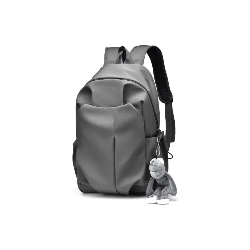 KAMLUI Abrasion Resistant Fabric Backpack Regular Unisex White/Gray/Black/Red-4