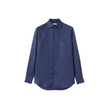 Loro Piana Shirt Men's Marine Blue