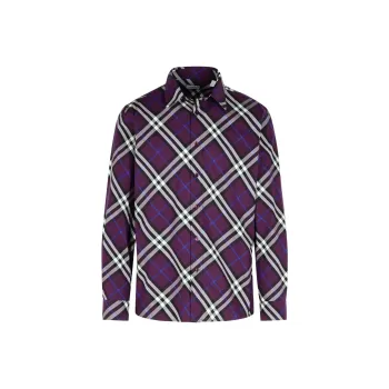 Burberry Checked Long Sleeve Shirt