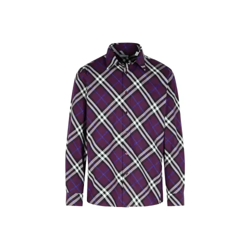 Burberry Checked Long Sleeve Shirt