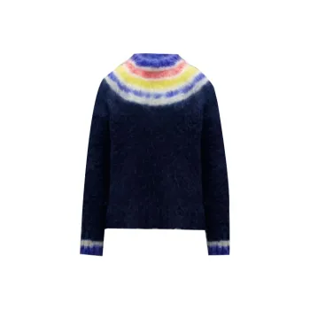 Moncler Mohair Blend Pullover Sweater