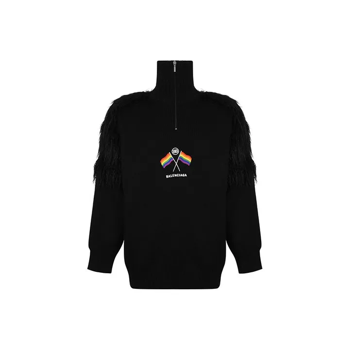 Balenciaga FW21 Knitwear Men's Black-0