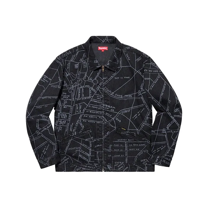 Supreme Gonz Map Work Jacket-0