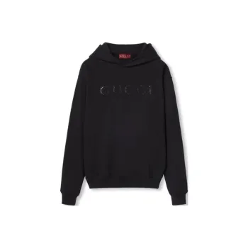 GUCCI Logo Embellished Hoodie