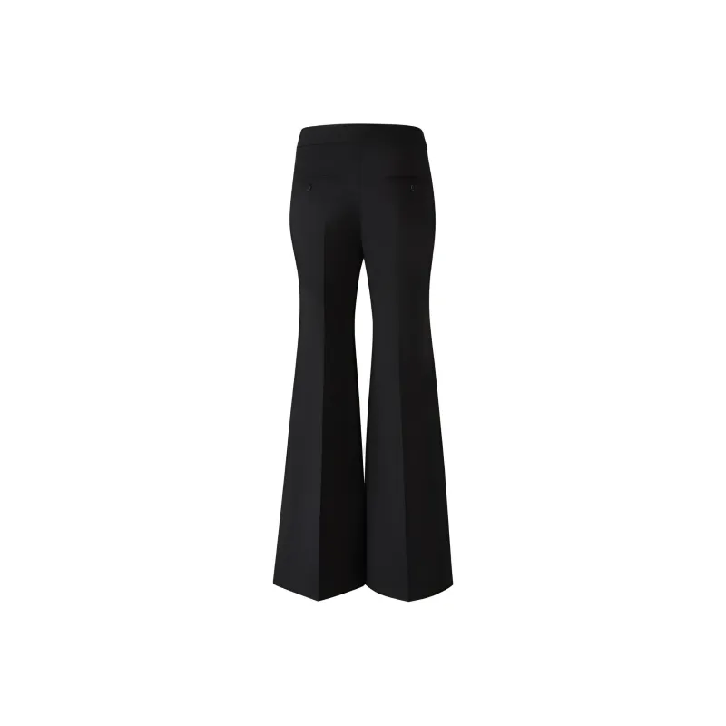 Givenchy High Waisted Flared Trousers-1