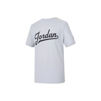 Jordan Flight T Shirt Men's Pure Platinum/Black