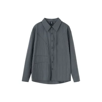 VOLCOM Shirts Unisex Dark Gray