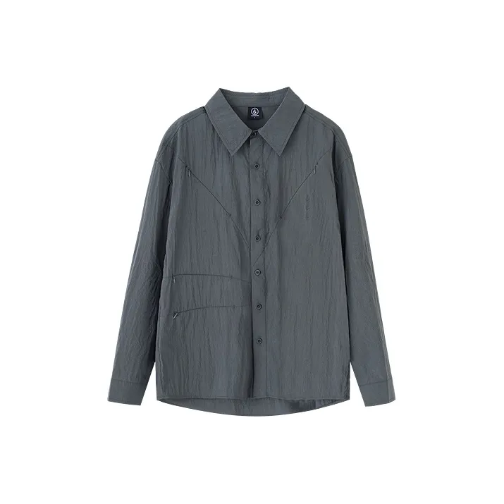 VOLCOM Shirts Unisex Dark Gray-0