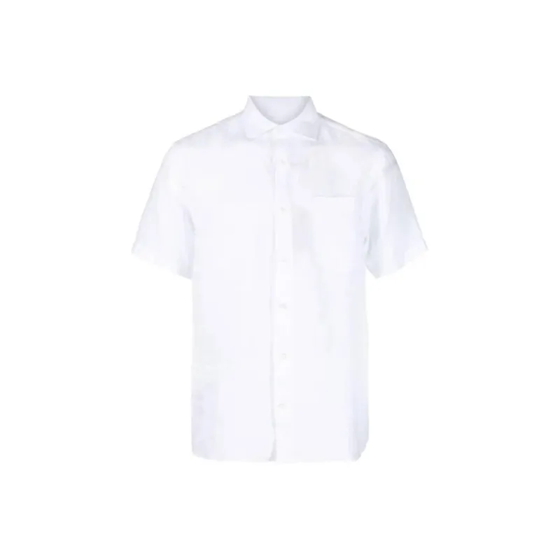 Paul & Shark Short sleeved Linen Shirt-0