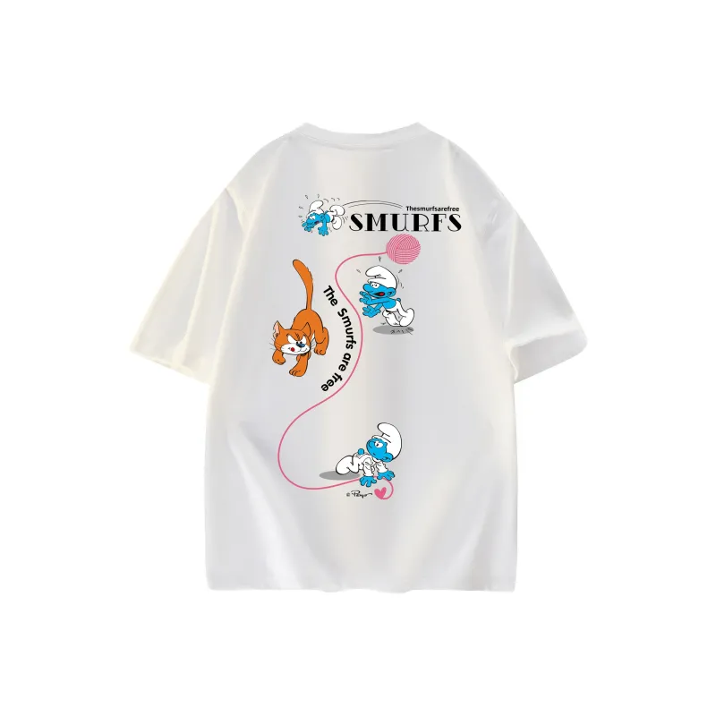 The Smurfs T Shirts Unisex-4