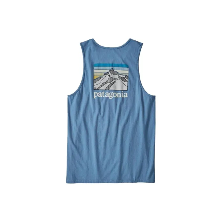 Patagonia Line Logo Ridge Tank Tops Men-0