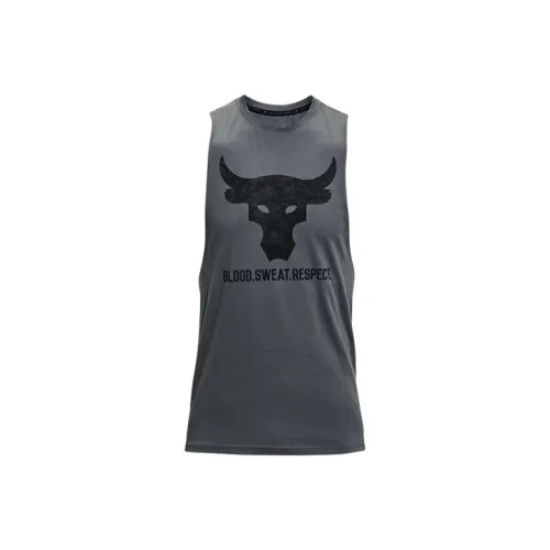Under Armour Tank Tops Men Dark Gray