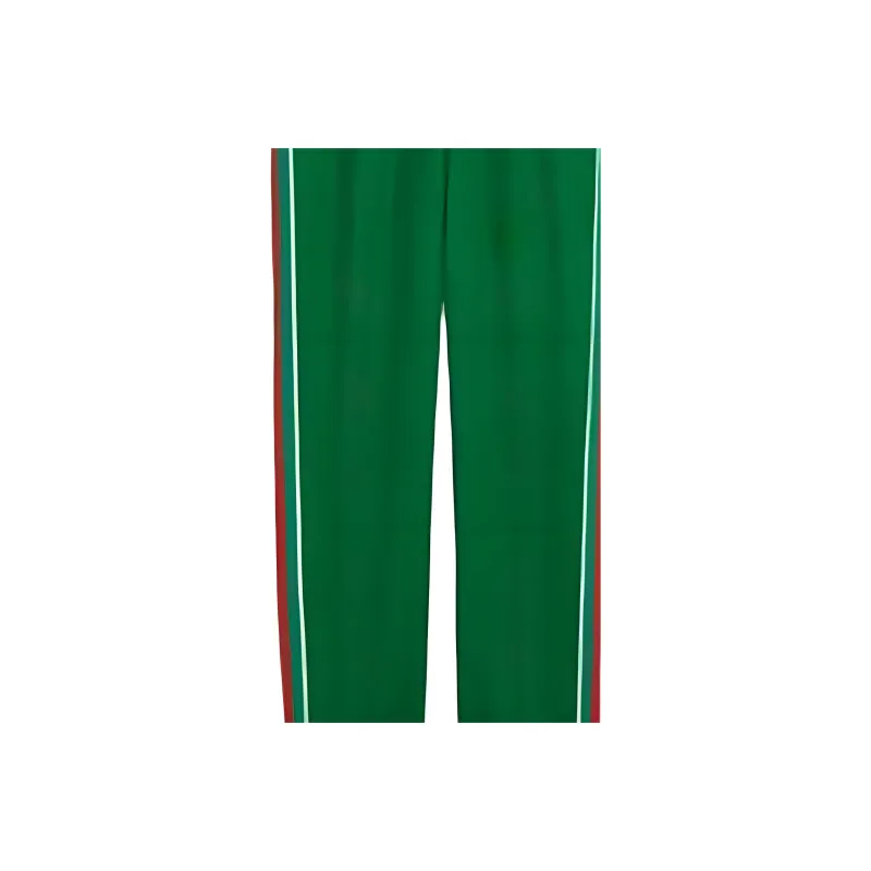 GUCCI X The North Face Cotton Jogging Pants Green-4