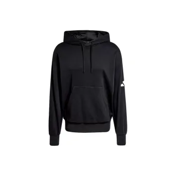 Adidas Free Shipping With AdiClub Essentials Loose Fit 3 Bar Logo French Terry Hoodie