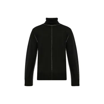 MM6 Maison Margiela Turtleneck Knitted Jumper