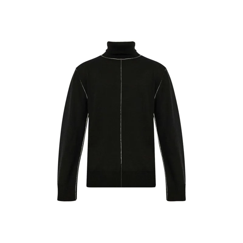 MM6 Maison Margiela Turtleneck Knitted Jumper-0