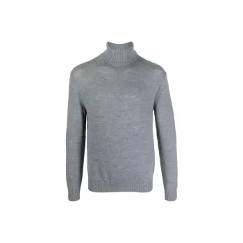 JIL SANDER Roll Neck Long Sleeved Knitted Sweater