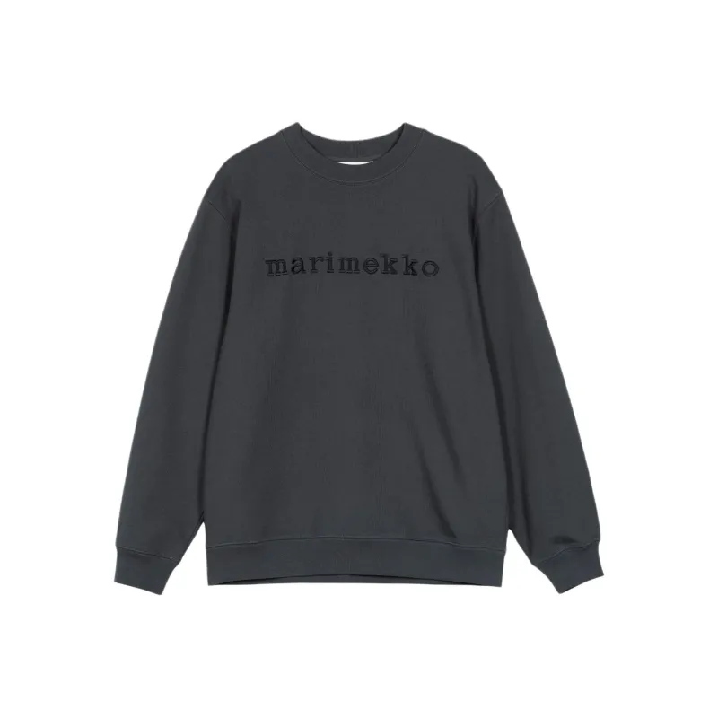 Marimekko Sweatshirt Unisex Dark Gray-0
