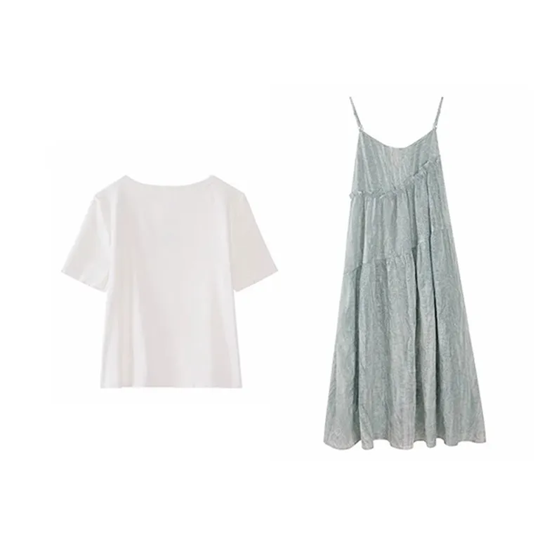 Alxnan Two Piece Skirt Sets Women's-1