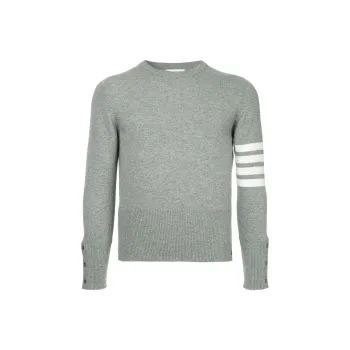 THOM BROWNE 4 Bar Crewneck Jumper
