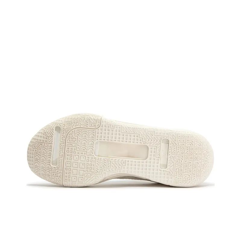 361° Slip Resistant, Abrasion Resistant, Breathable Low Top Basketball Shoes Men's White Gray-4