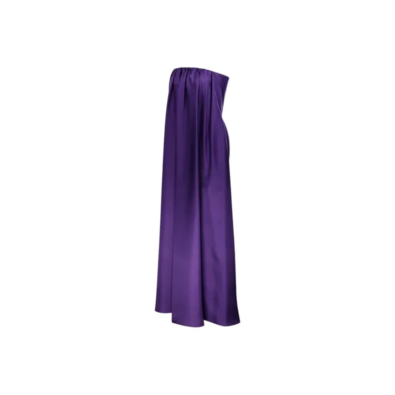 MaxMara Silk twill Bustier Dress-2