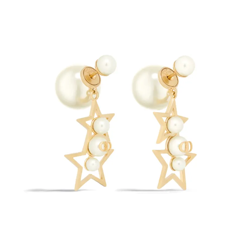DIOR Metal Earrings Women's Gold-0