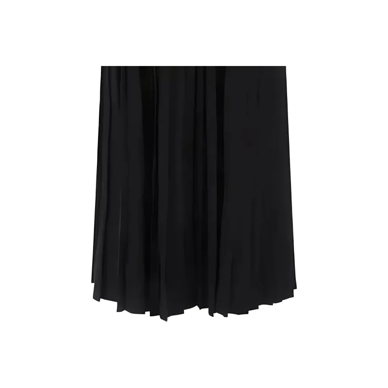 PRADA V Neck Long Sleeved Knitted Dress-2