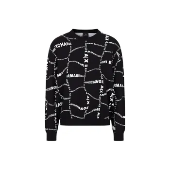 ARMANI EXCHANGEAE SS23 Knitwear Men's Black