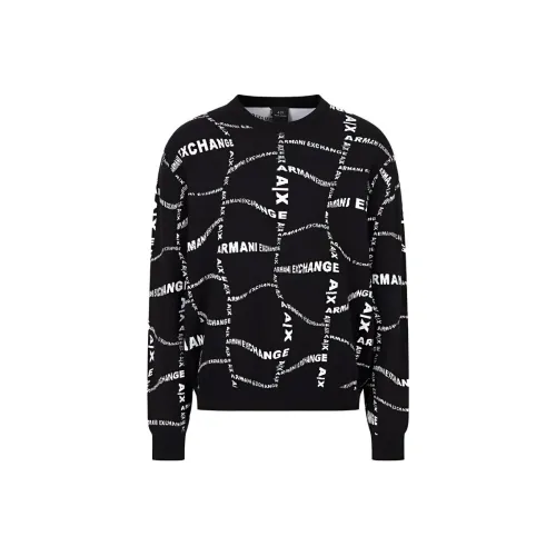 ARMANI EXCHANGEAE SS23 Knitwear Men's Black
