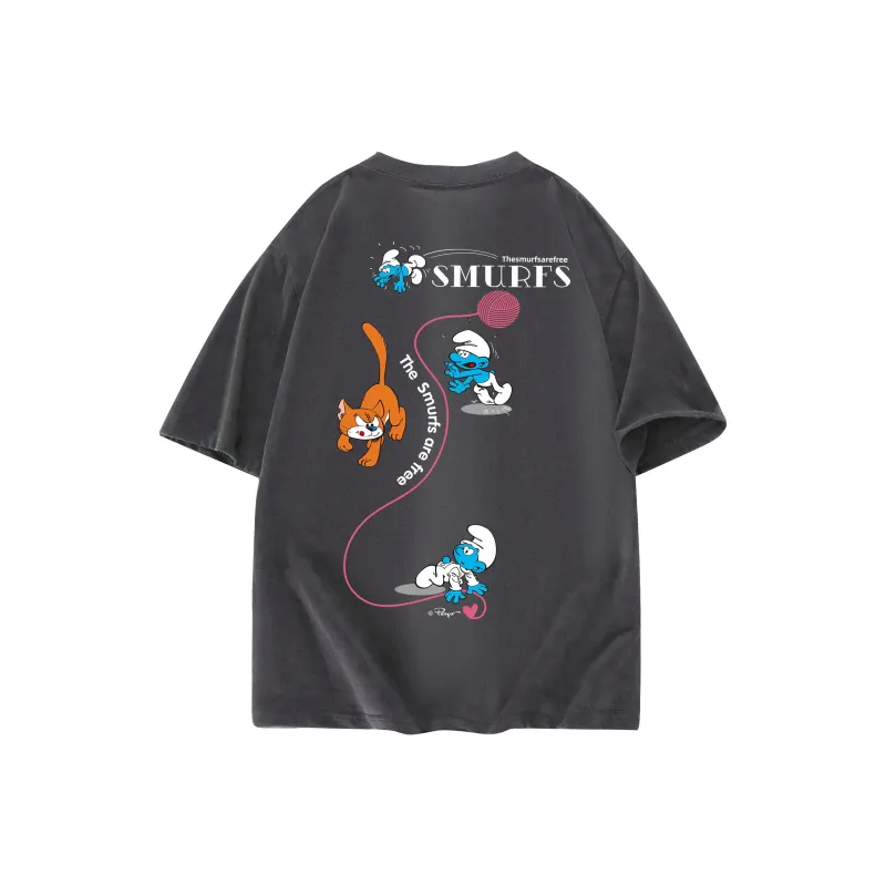The Smurfs T Shirts Unisex-12