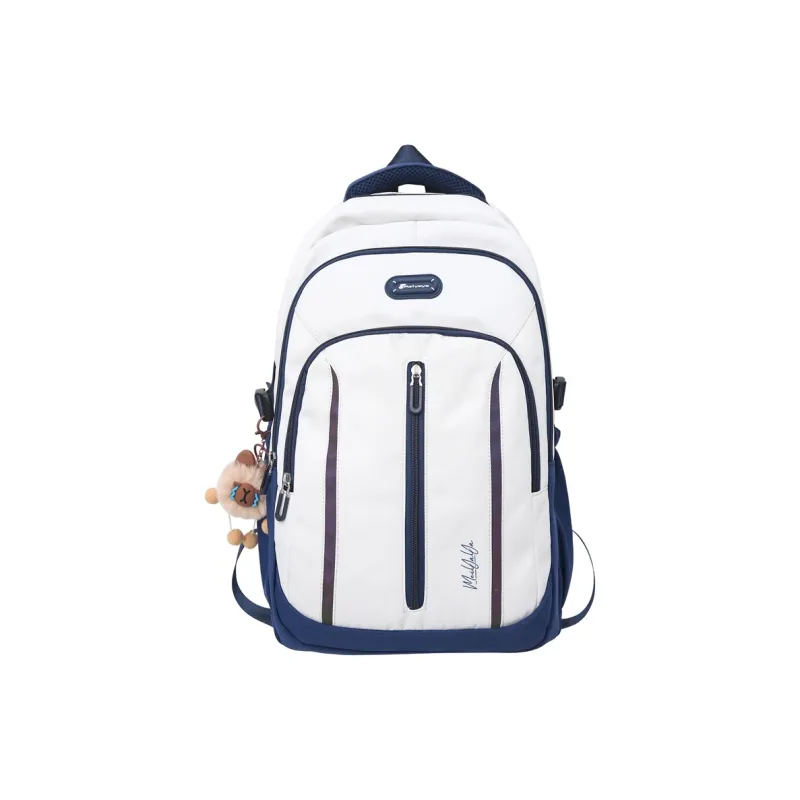 XIANGSU Nylon Backpack Unisex Multicolor-12