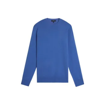 THEORY Cashmere Sweaters Men Bright Blue