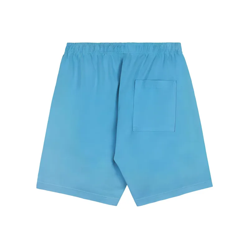 SPORTY & RICH Logo Printed Elasticated Waistband Shorts-1
