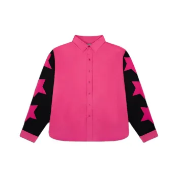 Denim Tears The Great Black Jockeys Series Shirts Unisex Pink