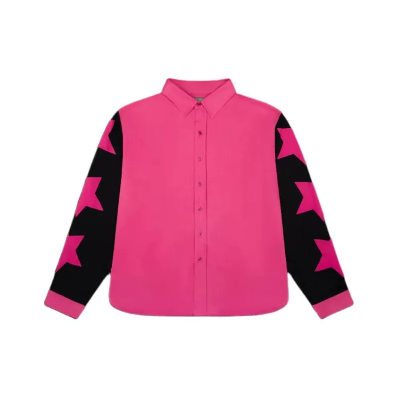 Denim Tears The Great Black Jockeys Series Shirt Unisex Pink-0