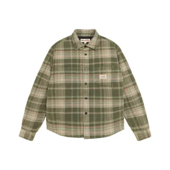 Stussy Heavy Washed Plaid Shirt