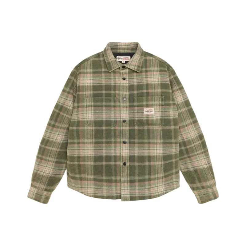 Stussy Heavy Washed Plaid Shirt-8