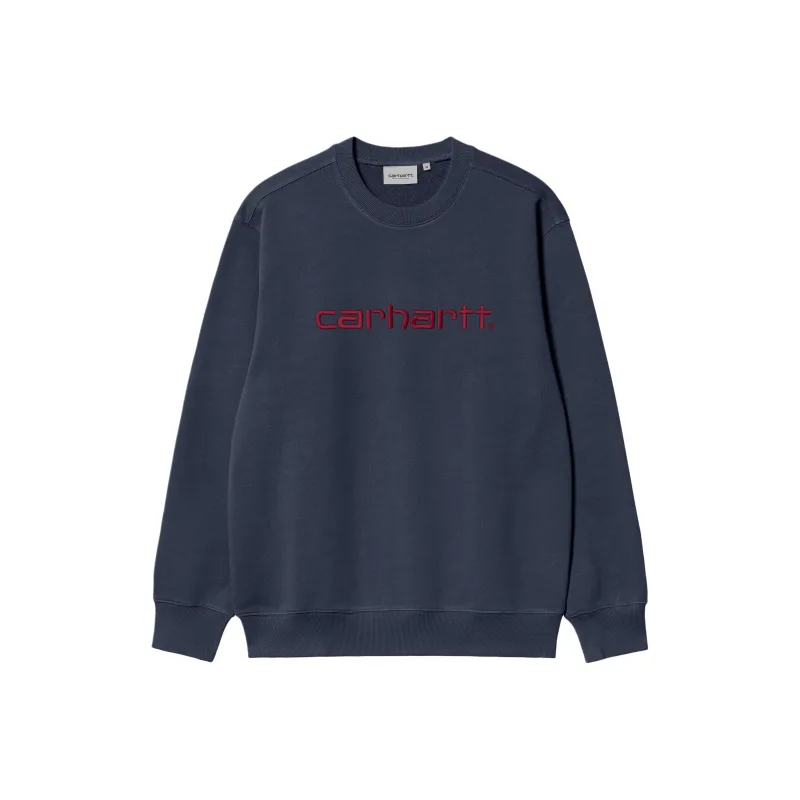 Carhartt WIP Carhartt Sweatshirt Men's Air Force Blue-0
